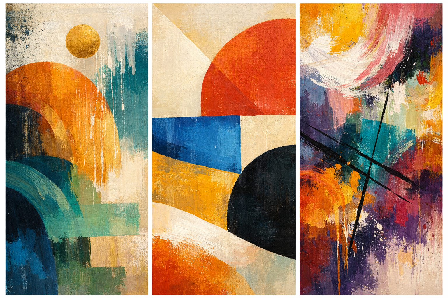 Minimalist modern artwork with smooth gradients